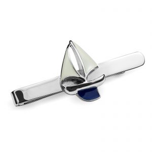 Sterling Silver Sailing Boat Tie Slide